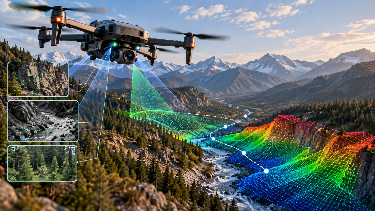 How Drones Navigate Without GPS, Networks or Maps