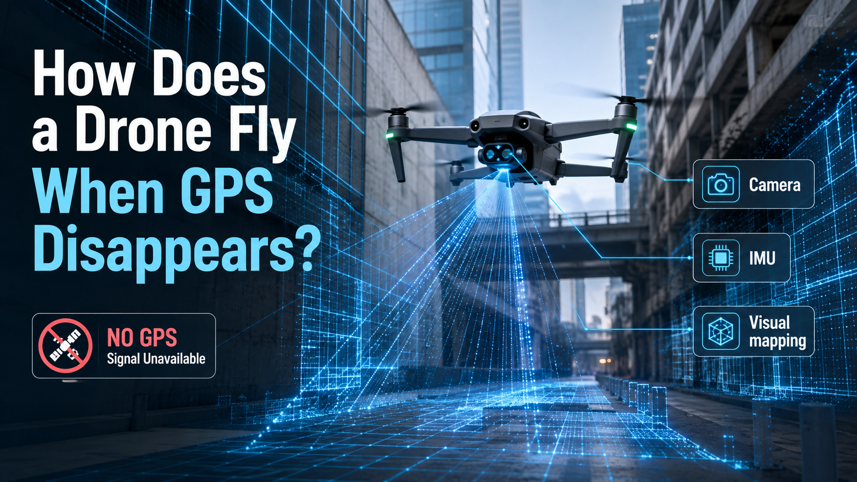 How Does a Drone Fly When GPS Disappears?