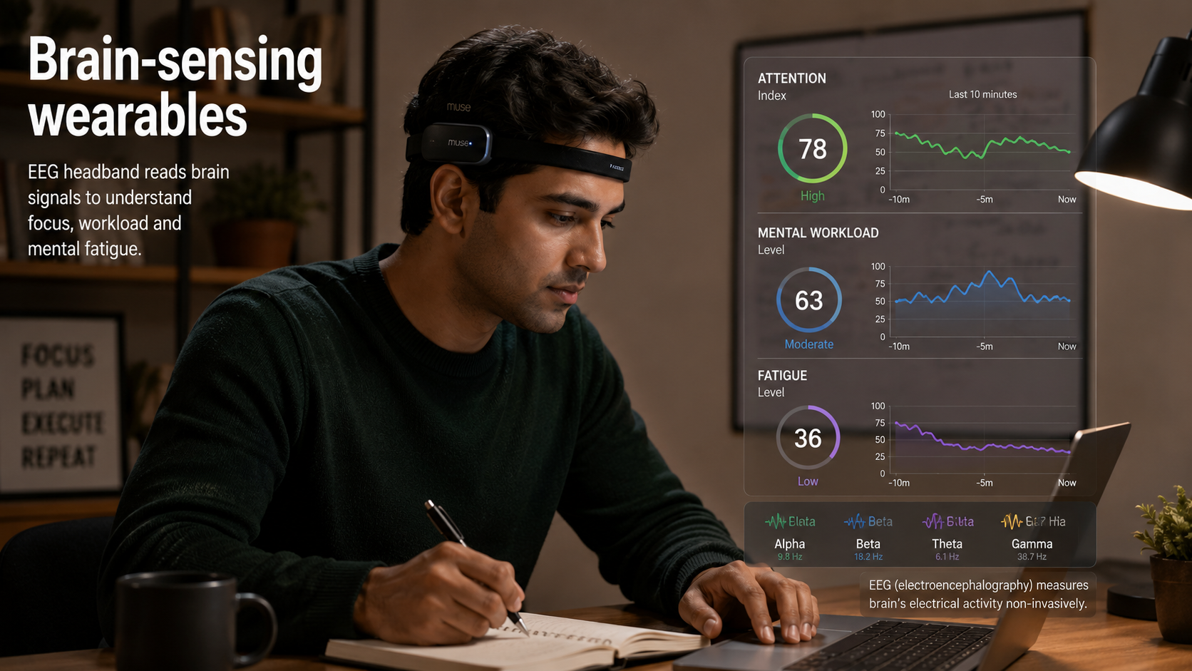 Brain-Sensing Wearables Explained: EEG, Neurotech and the Future of Focus