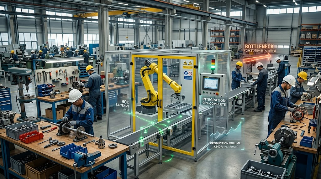 A Robot for One Job: Why Factories Don't Automate Everything