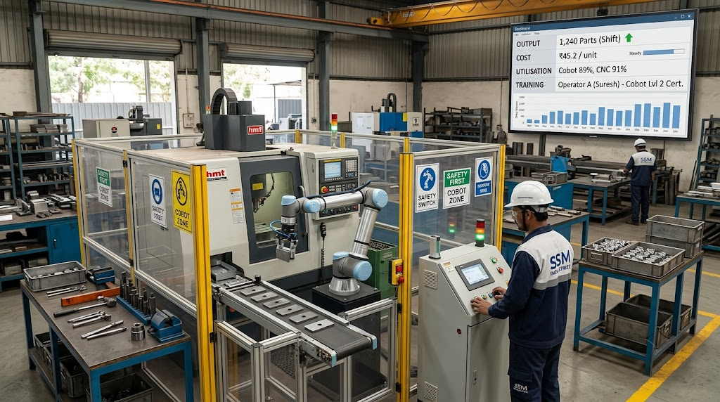 Can Small Indian Factories Afford Robotics?