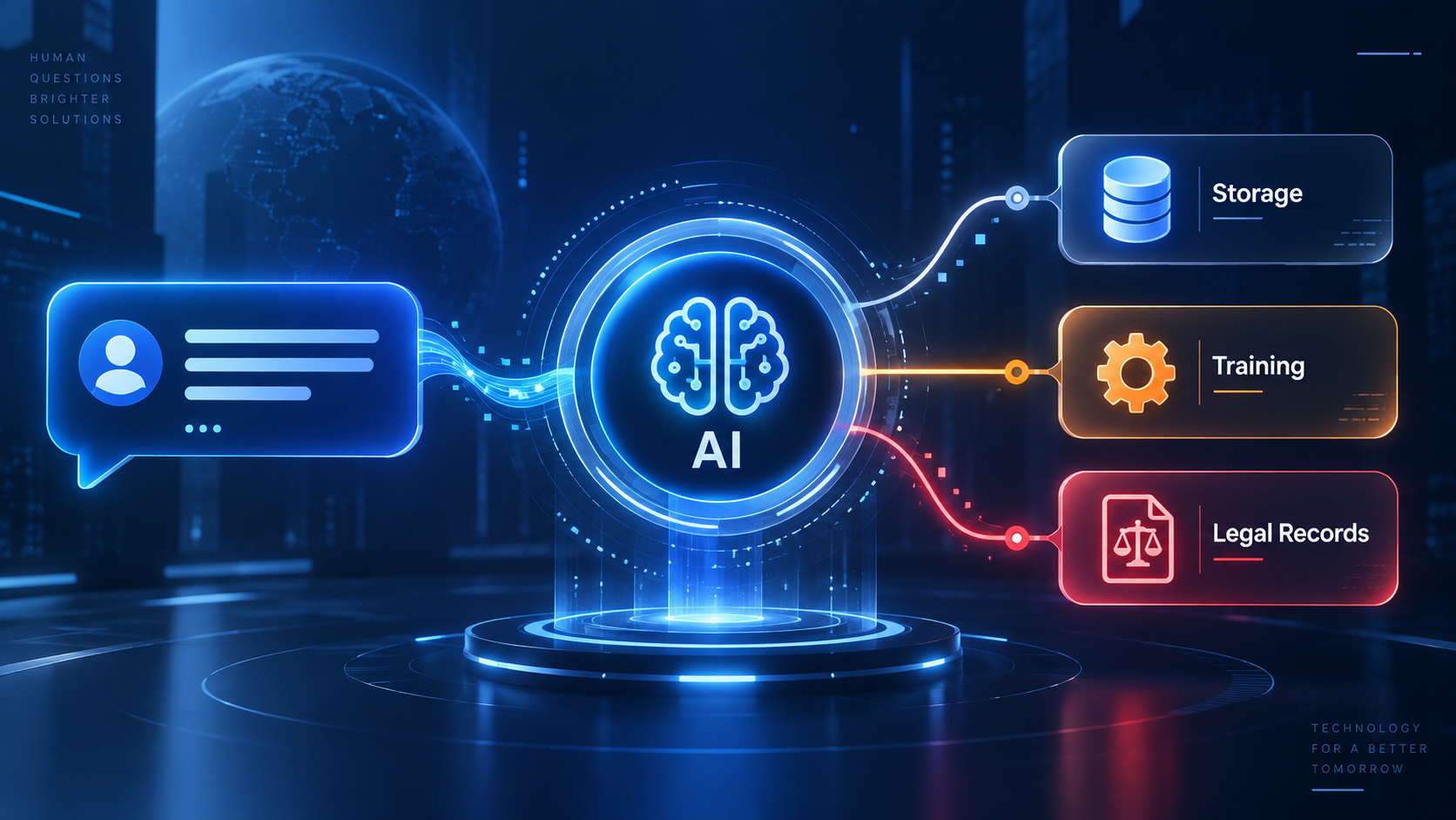 AI Privacy: What Happens to Your Information in a Chatbot?