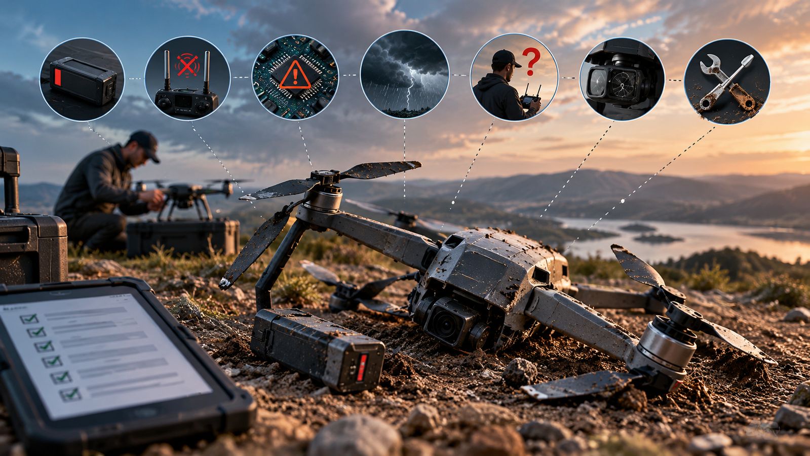 Why Drones Crash: The Most Common Causes of Drone Failures