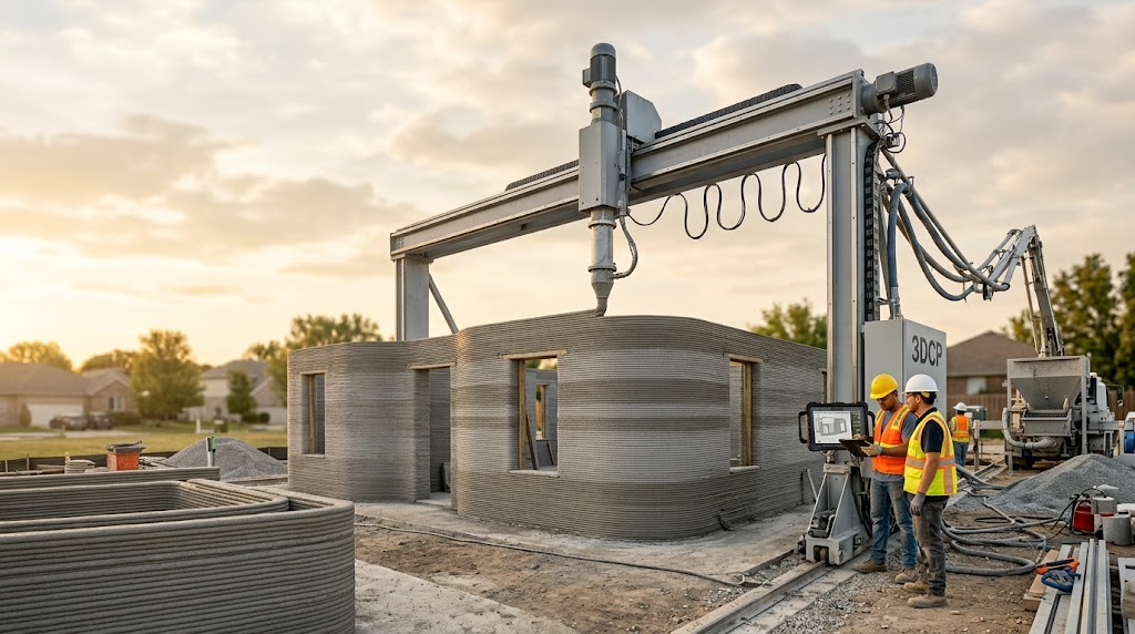 Can 3D-Printing Robots Build Entire Houses?