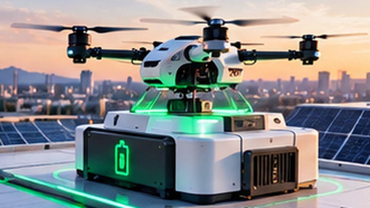 Can a Drone Recharge Without a Human Touching It?
