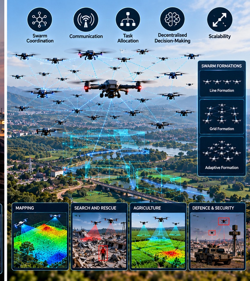 Drone Swarms Explained: How Many Drones Can Work Together?