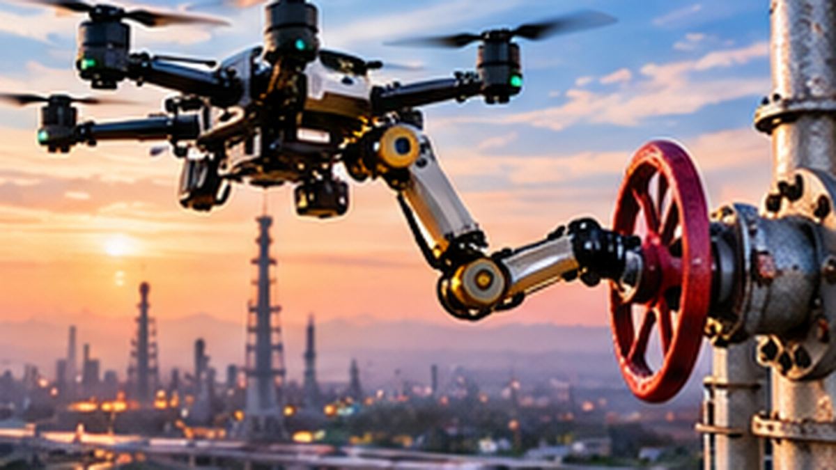 Drones With Robotic Arms: When a Flying Camera Becomes a Flying Worker