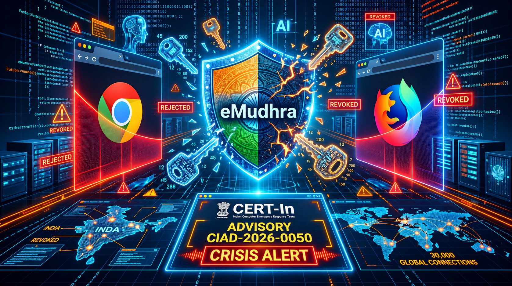 eMudhra Certificate Crisis: CERT-In Warns on 21 October After Browsers Drop Indian Provider’s Root