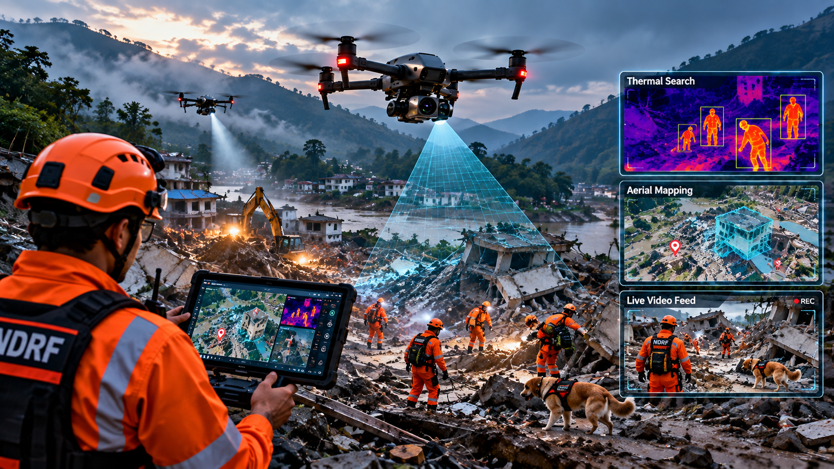 How Drones Are Being Used in Search-and-Rescue Operations