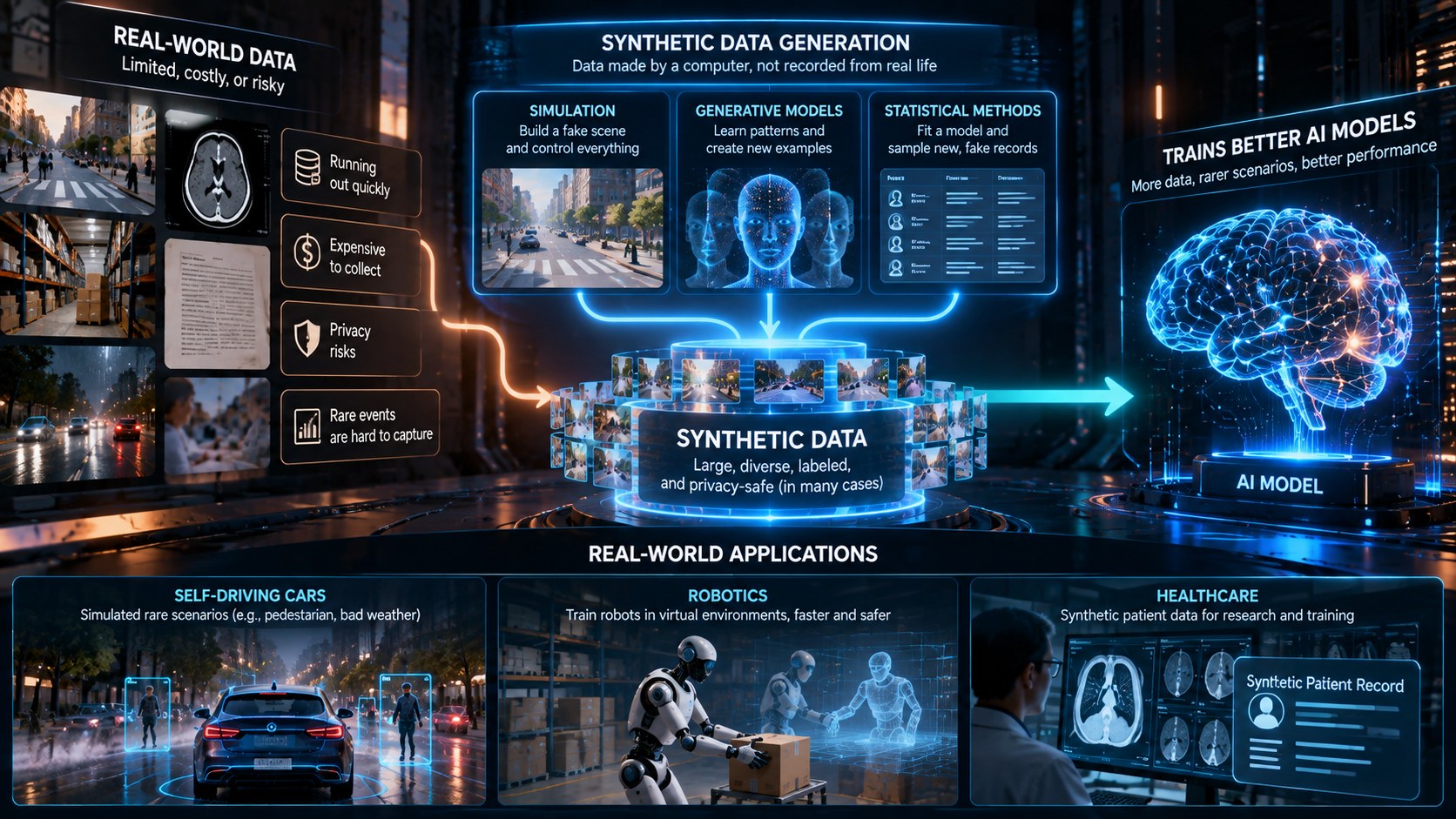 What Is Synthetic Data? Can It Solve AI's Data Problem?
