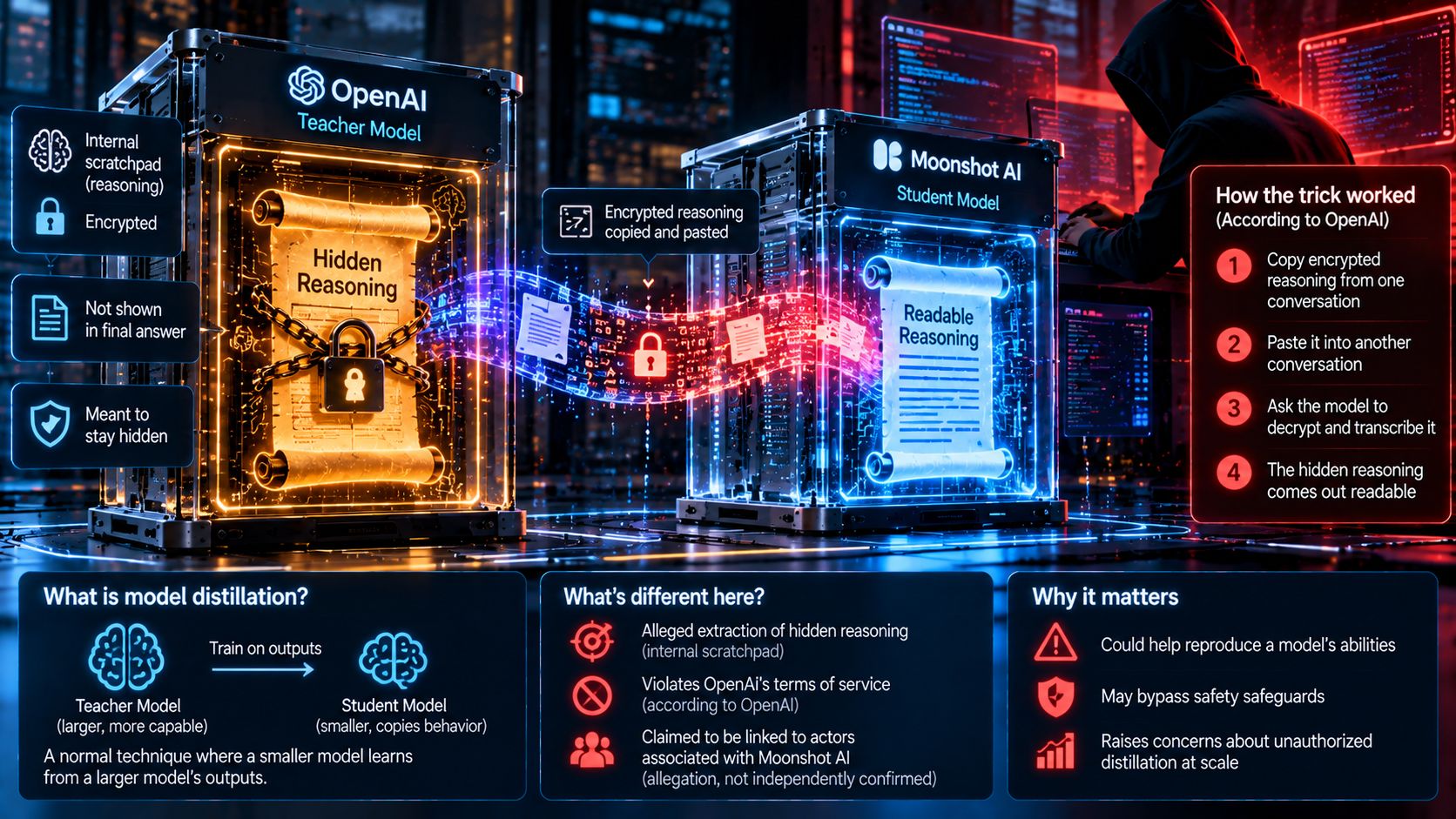 Model Distillation: How Do You Steal an AI's Reasoning? Inside OpenAI's Accusation Against Moonshot
