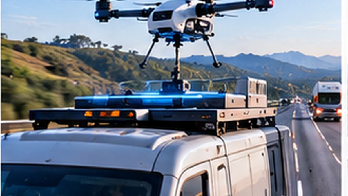 The Technology Behind Drones That Land on Moving Vehicles