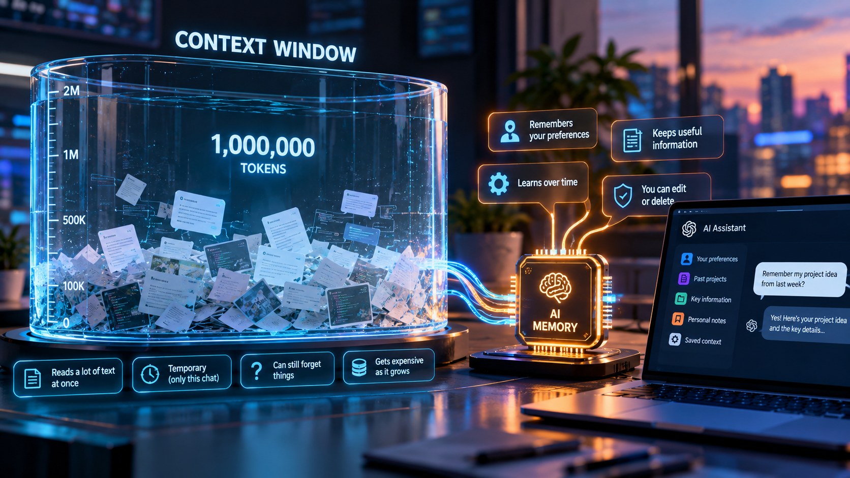 Why AI Memory Could Be More Important Than Bigger Context Windows