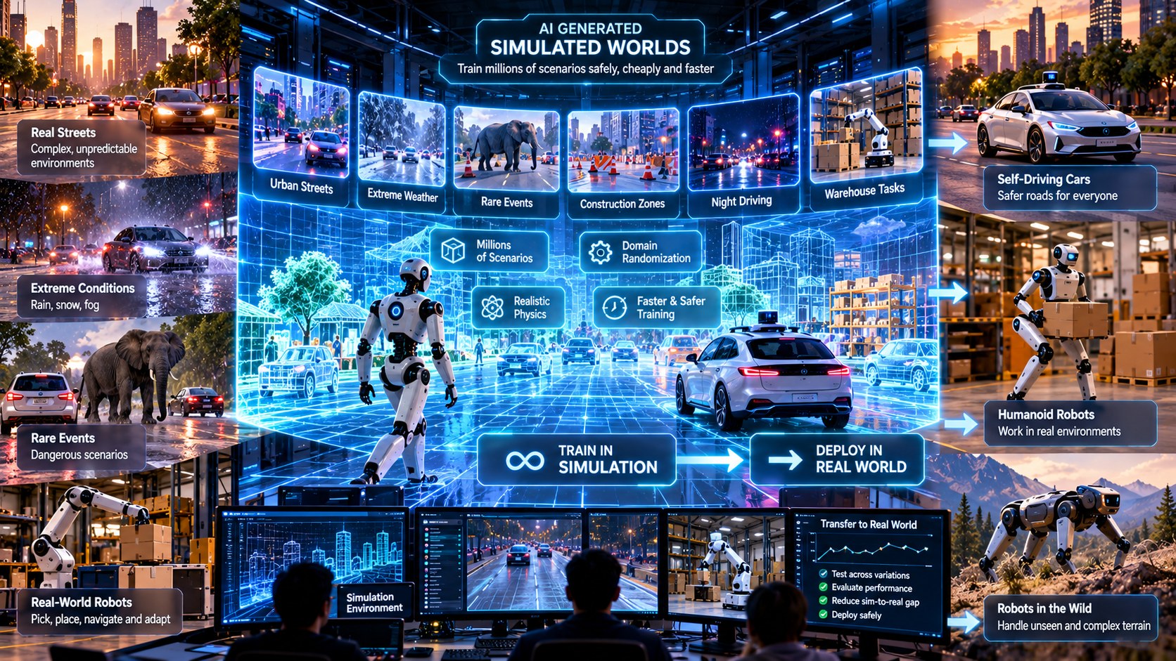 Why Robots Are Learning in Fake Worlds First