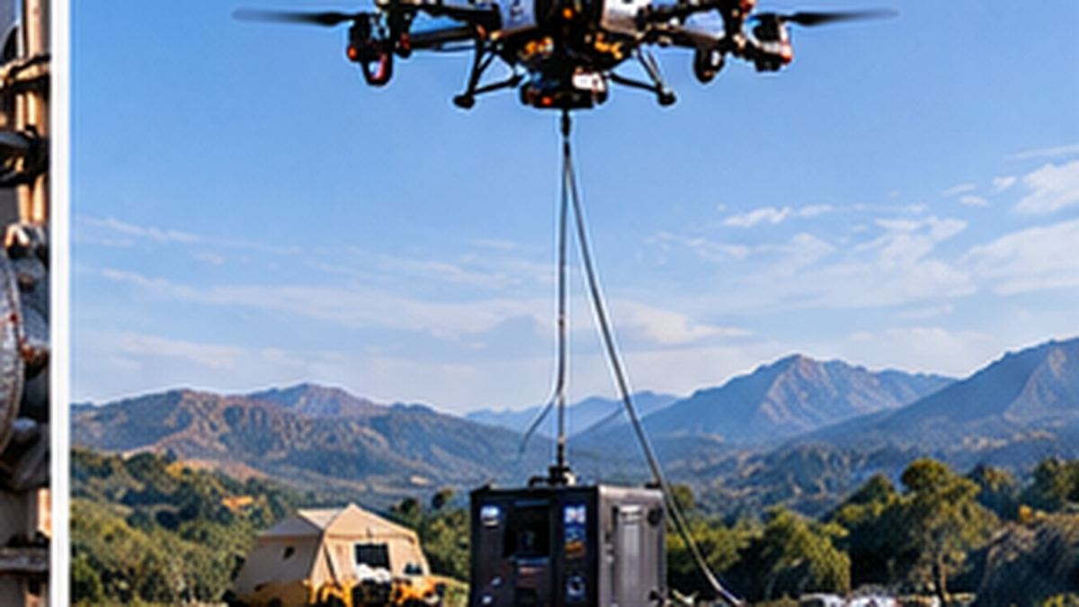 Why Tethered Drones Can Stay in the Air for Hours—or Even Days